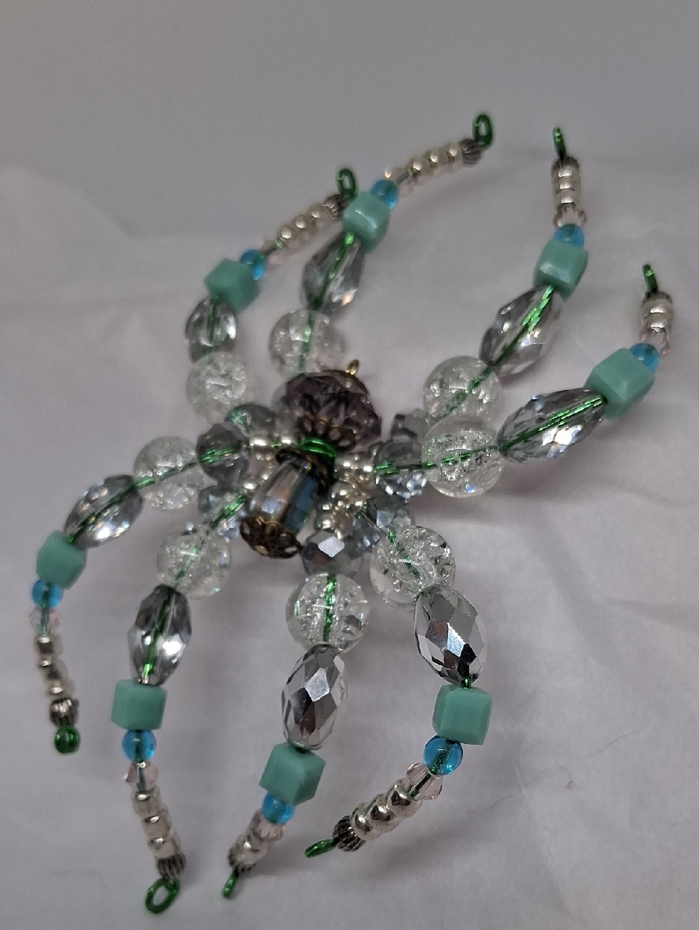 BEADED SPIDER SUNCATCHER